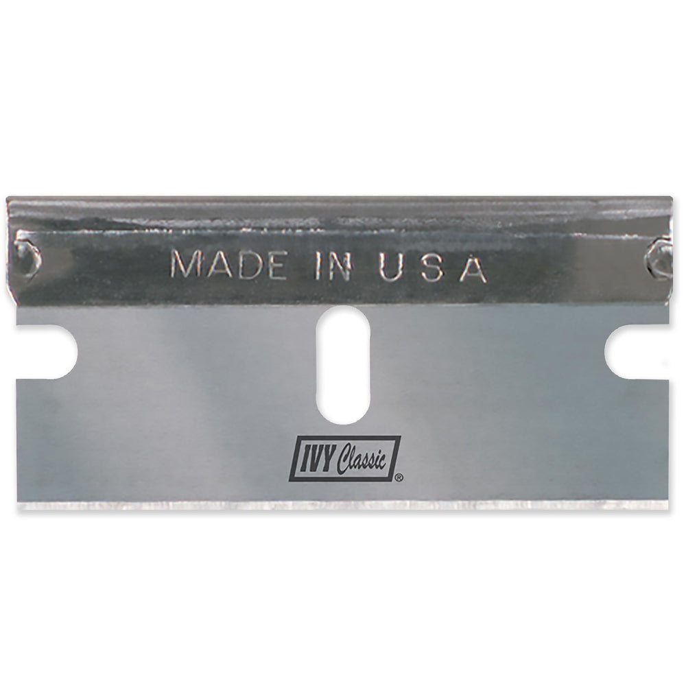 IVY Classic 11182: hojas de un solo filo con empaque individual para seguridad