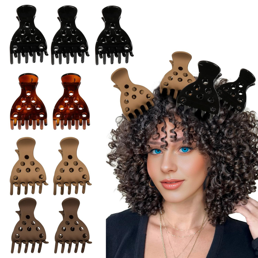 Ivyu pinza de volumen para raíces en cabello rizado, ayuda a levantar rizos con comodidad.
