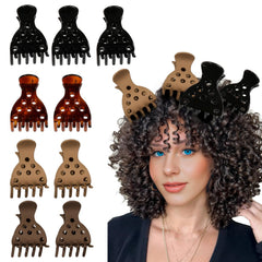 Ivyu pinza de volumen para raíces en cabello rizado, ayuda a levantar rizos con comodidad.