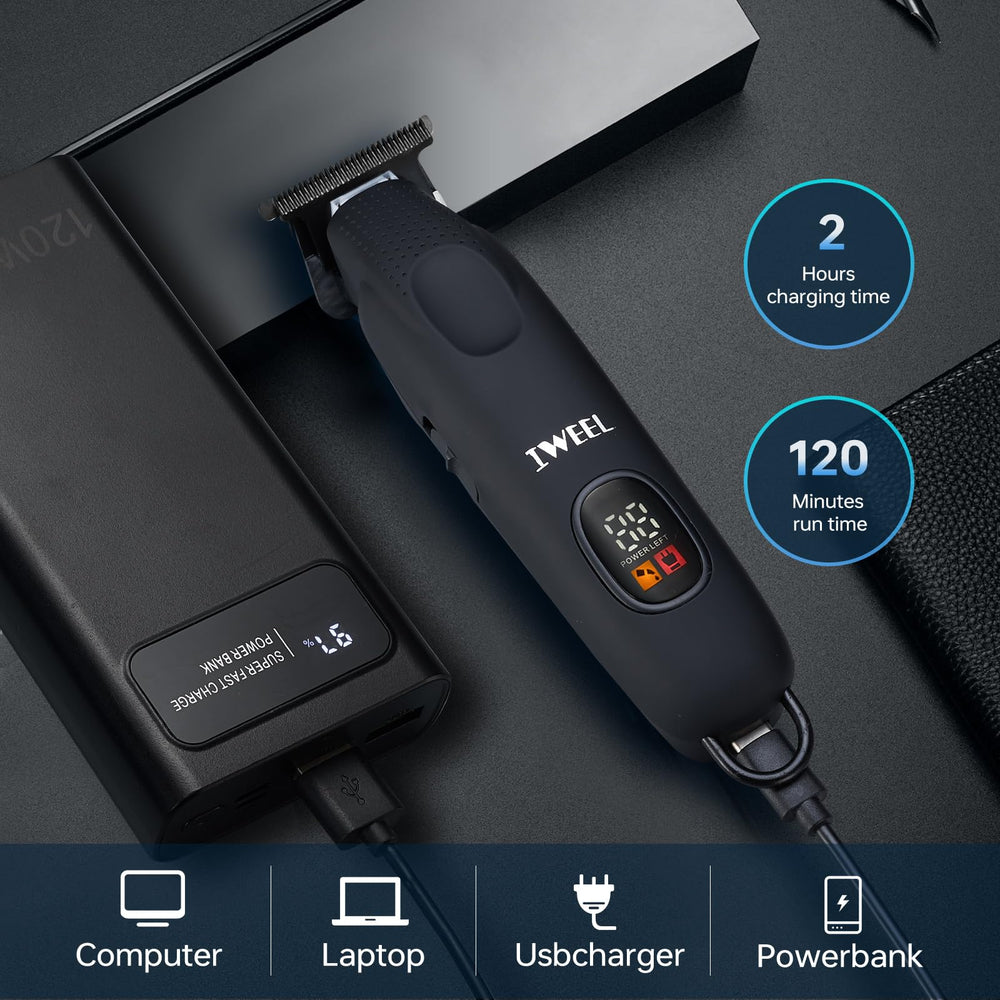 Batería recargable con hasta 120 minutos de uso