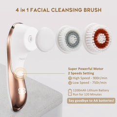 IWEEL cabeza exfoliante doble para exfoliar suavemente y eliminar impurezas