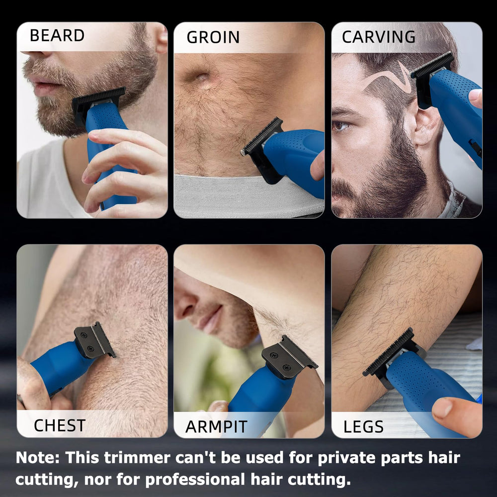 IWEEL guía 12 tamaños para ajustar la longitud de la barba con precisión
