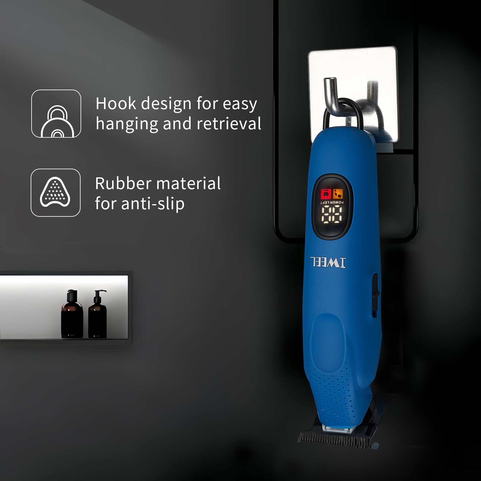 IWEEL regalo ideal para hombres, práctico para barba bigote y más