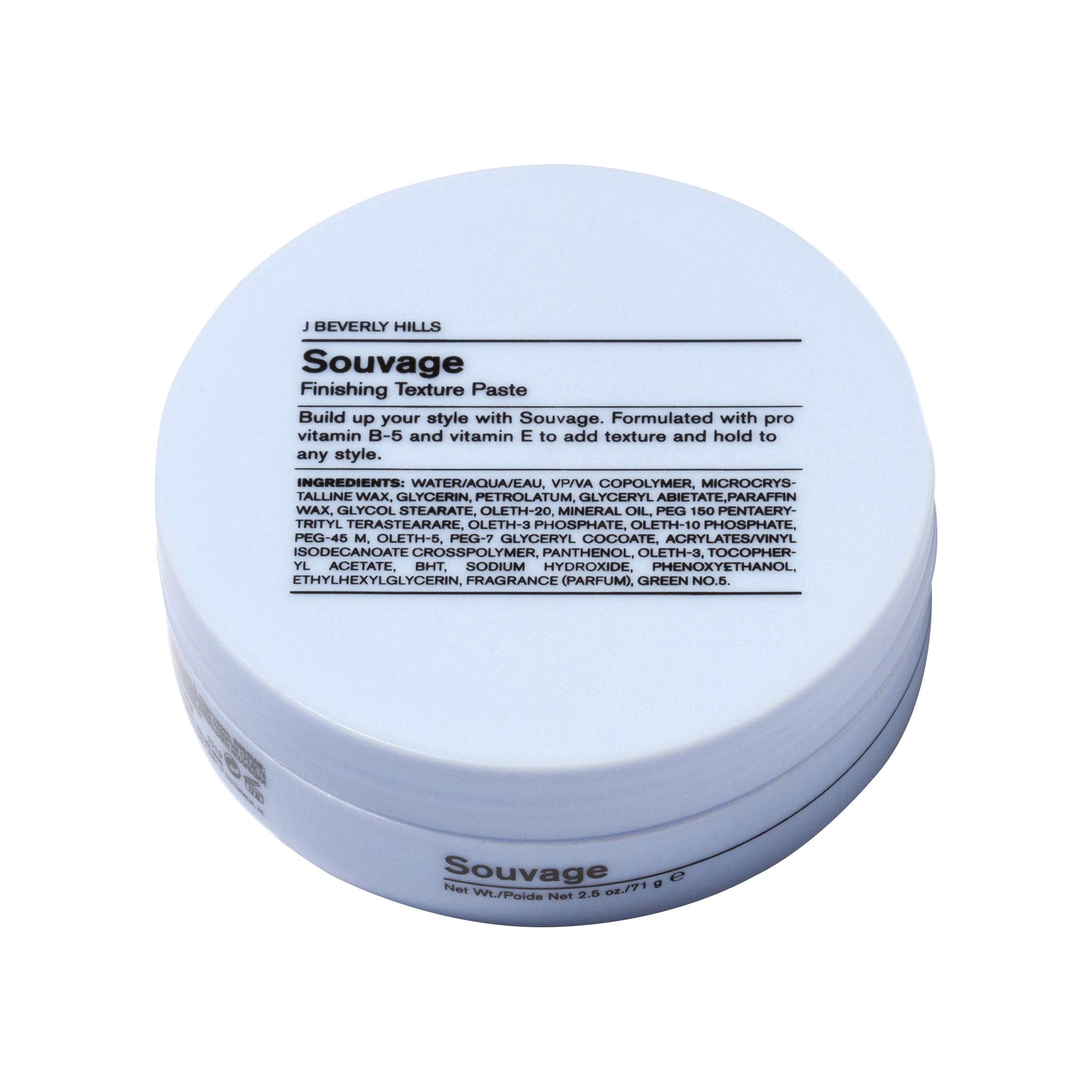 Envase compacto de 2,5 onzas de J Beverly Hills Blue Souvage para uso diario.