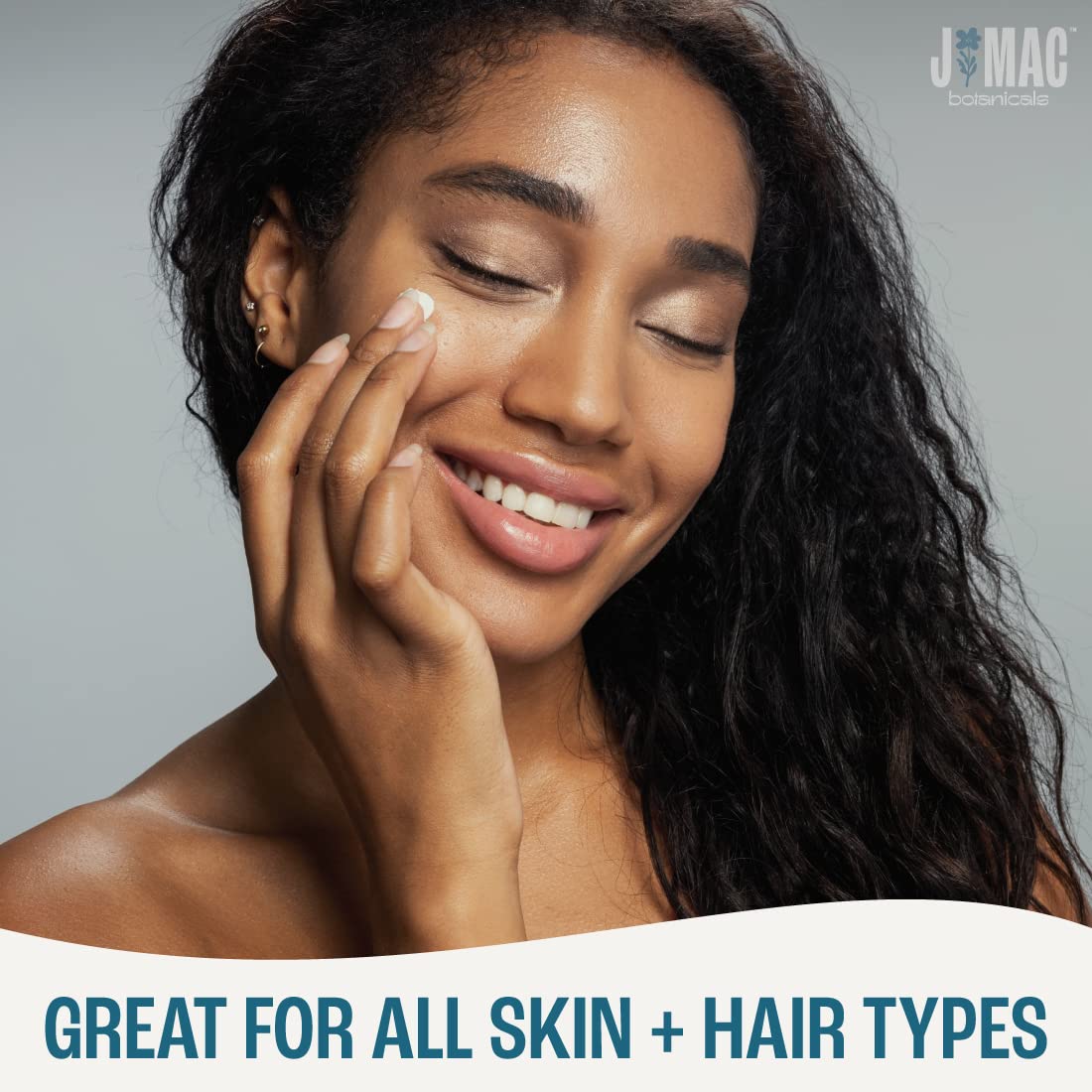 J MAC BOTANICALS aplicación precisa de ricino para rutinas diarias