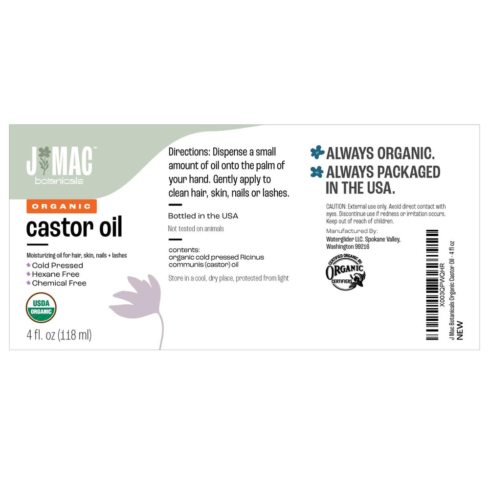 J MAC BOTANICALS frasco de vidrio protege pureza y facilita almacenamiento