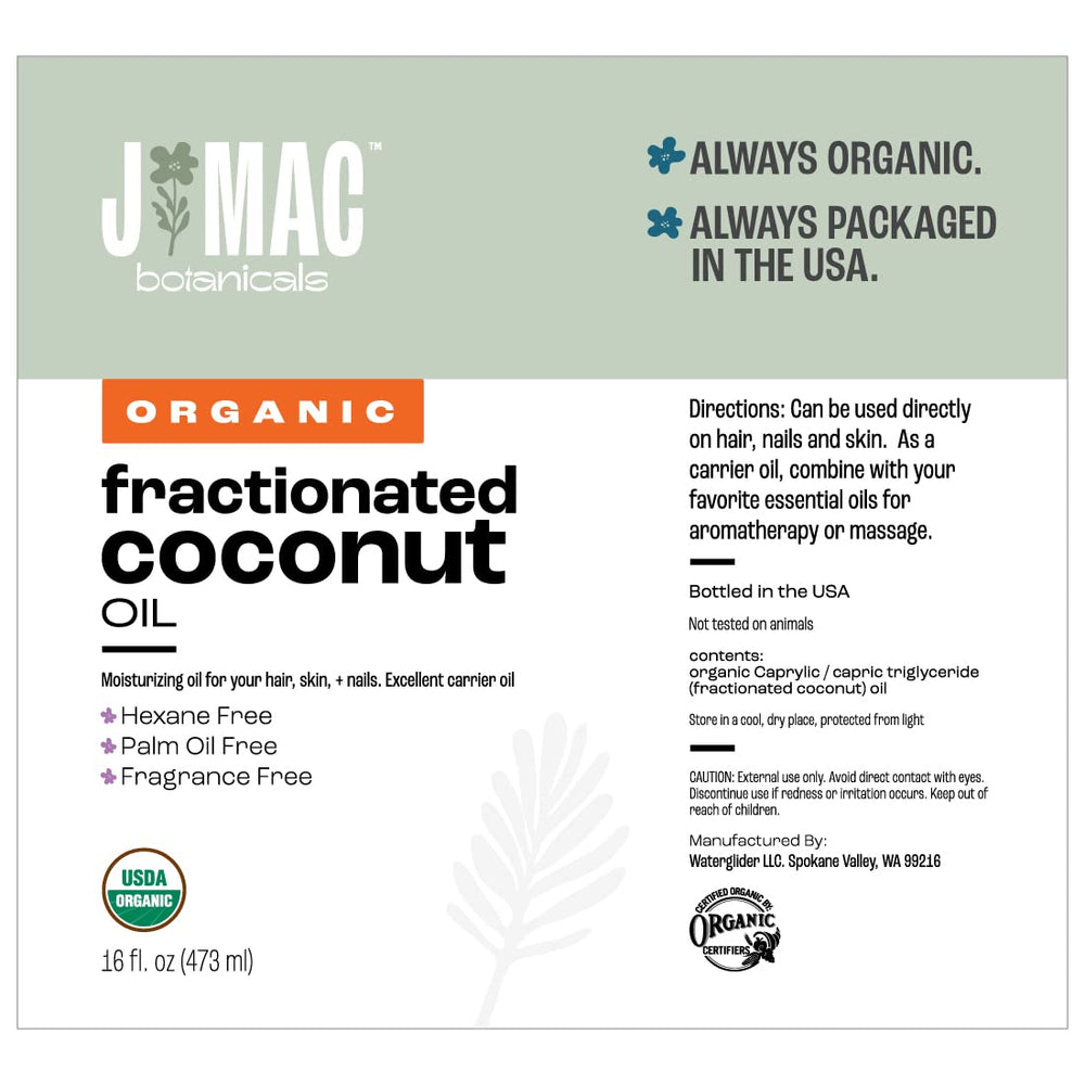 J MAC BOTANICALS producción orgánica en EE. UU. garantiza trazabilidad.