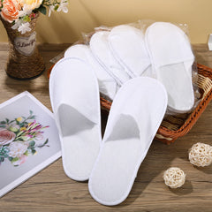 JaGely chaussons emballage individuel 120 paires, pratique en voyage.