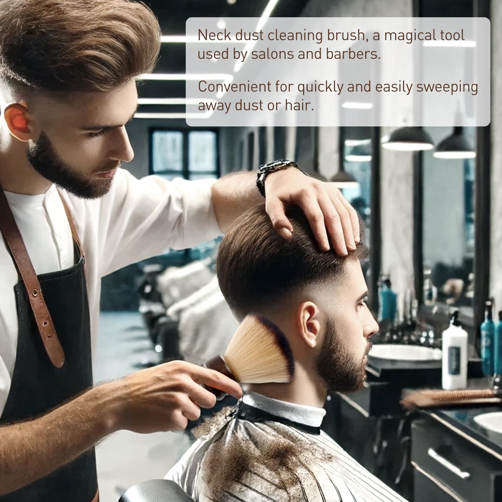 Diseño ergonómico Jaasuee para orejas y cuello durante el servicio.