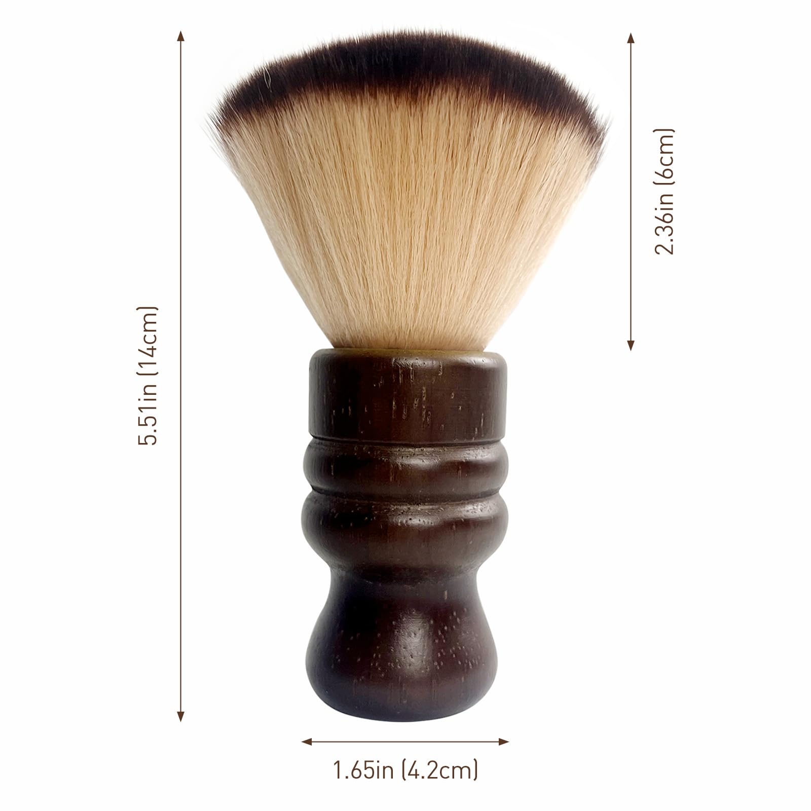 Limpieza rápida de Jaasuee: cepillo profesional para barbería.
