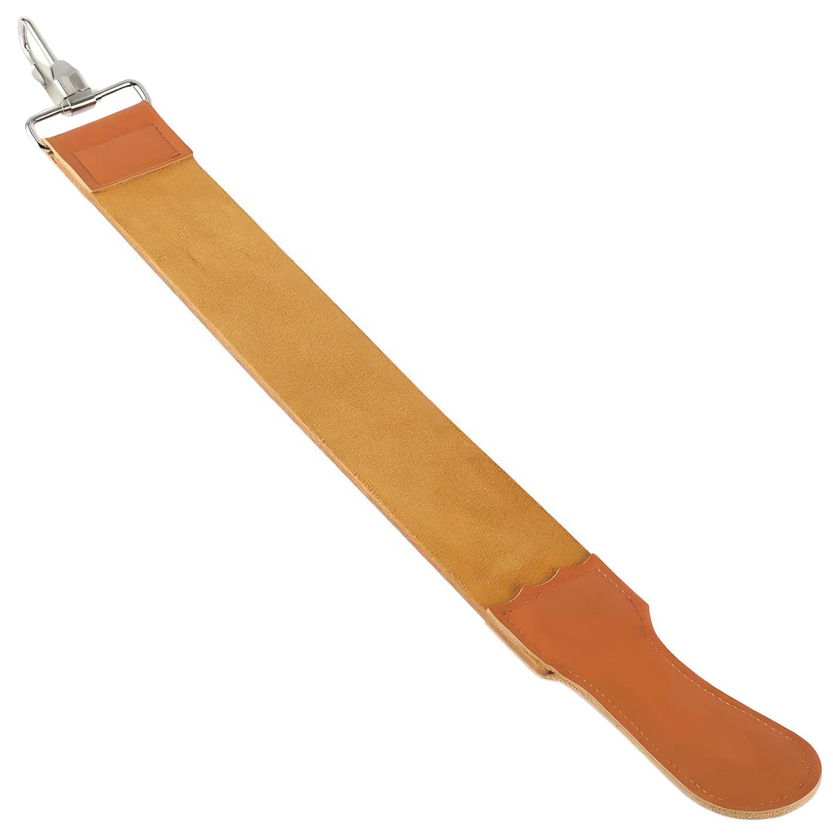 Jaásuee strop navaja cuero marrón: afilado suave para un afeitado preciso