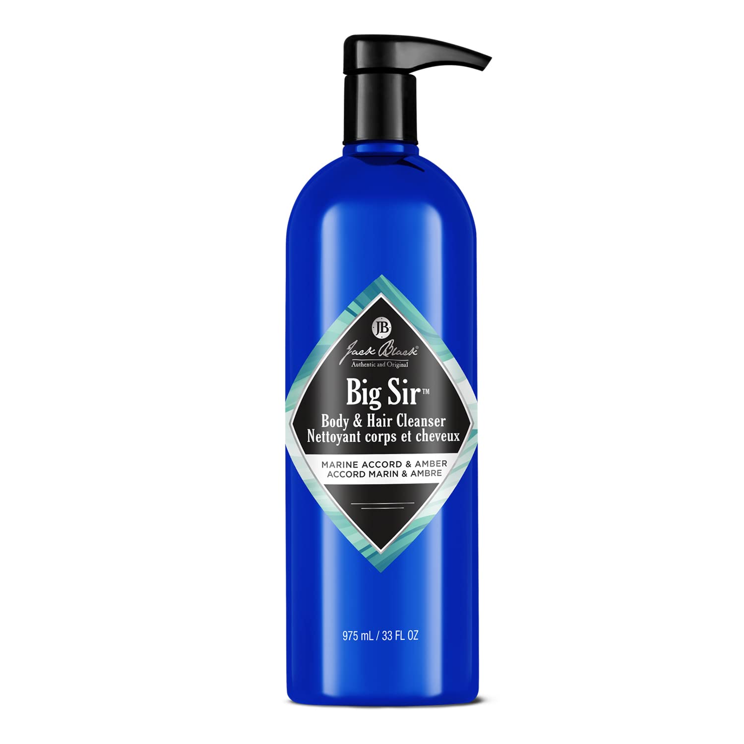 Jack Black Big Sir: botella de ducha para uso diario de cuerpo y cabello