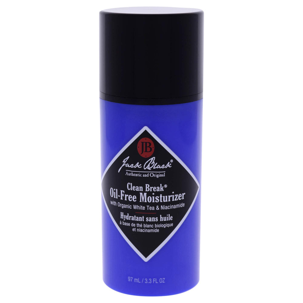 Jack Black Clean Break, bouteille-lotion prête pour routine sans huile.