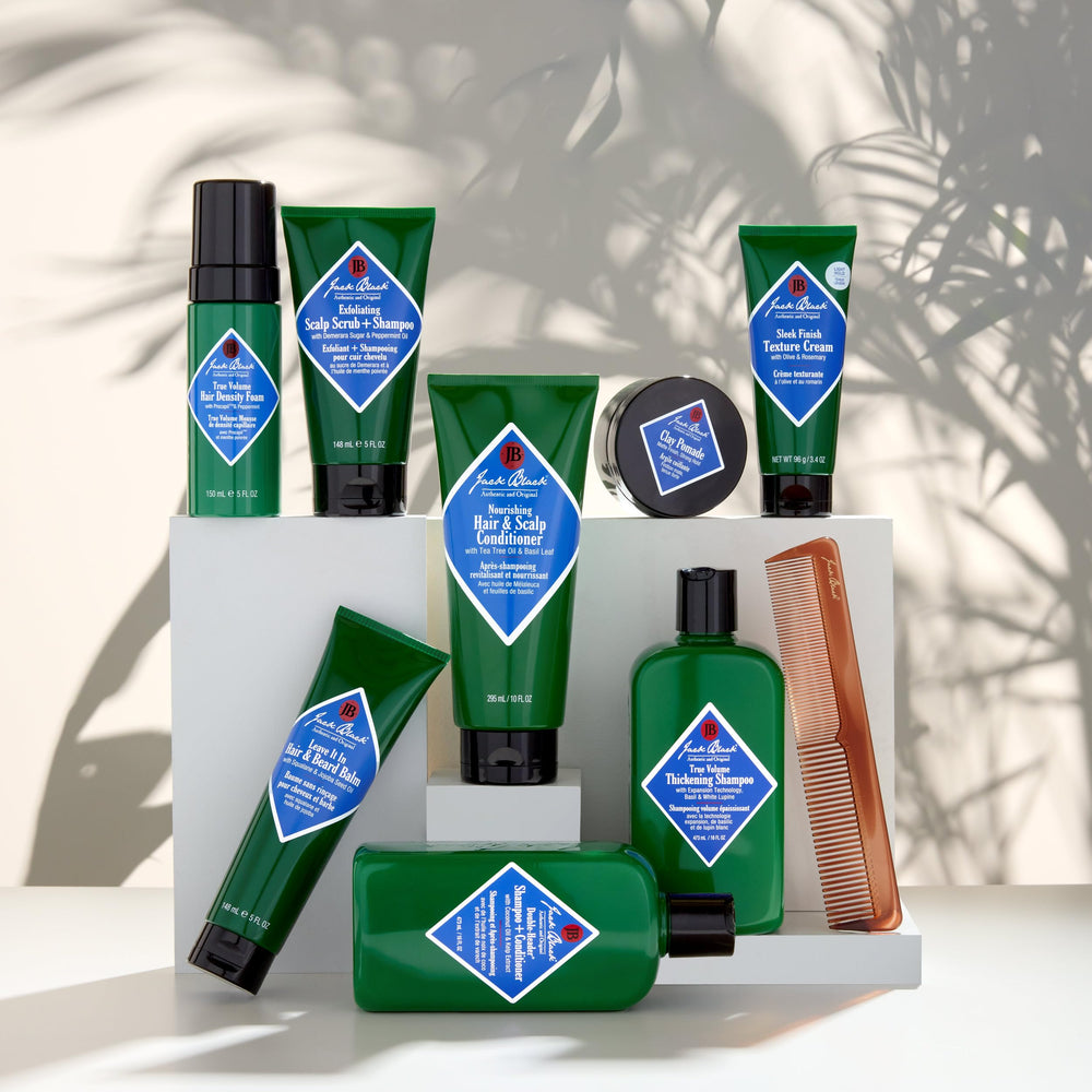 Jack Black Crema Texturizante: peinado en pelo seco con brillo natural