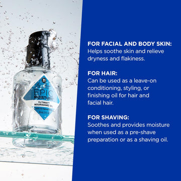 Empaque y etiqueta de Epic Moisture listo para comprar.
