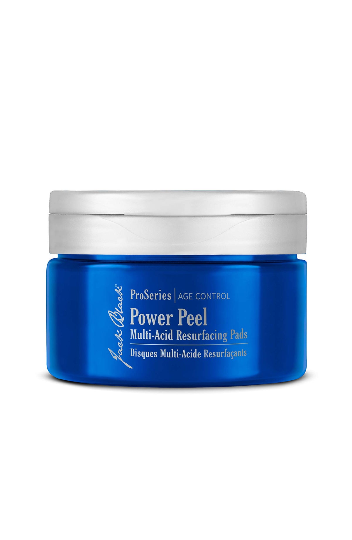 Tampons Power Peel Jack Black – exfoliation rapide et teint plus uniforme