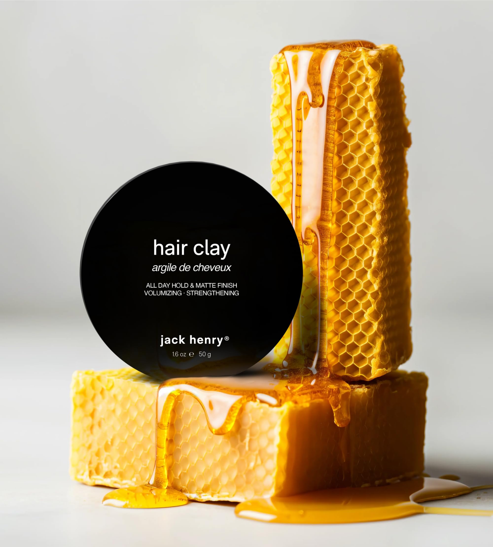 Jack Henry Arcilla Capilar Premium — hecho-en-california y empaque sostenible para grooming responsable