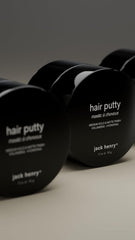 Jack Henry Hair Putty, manteca de mango: hidratación duradera para un cabello suave.