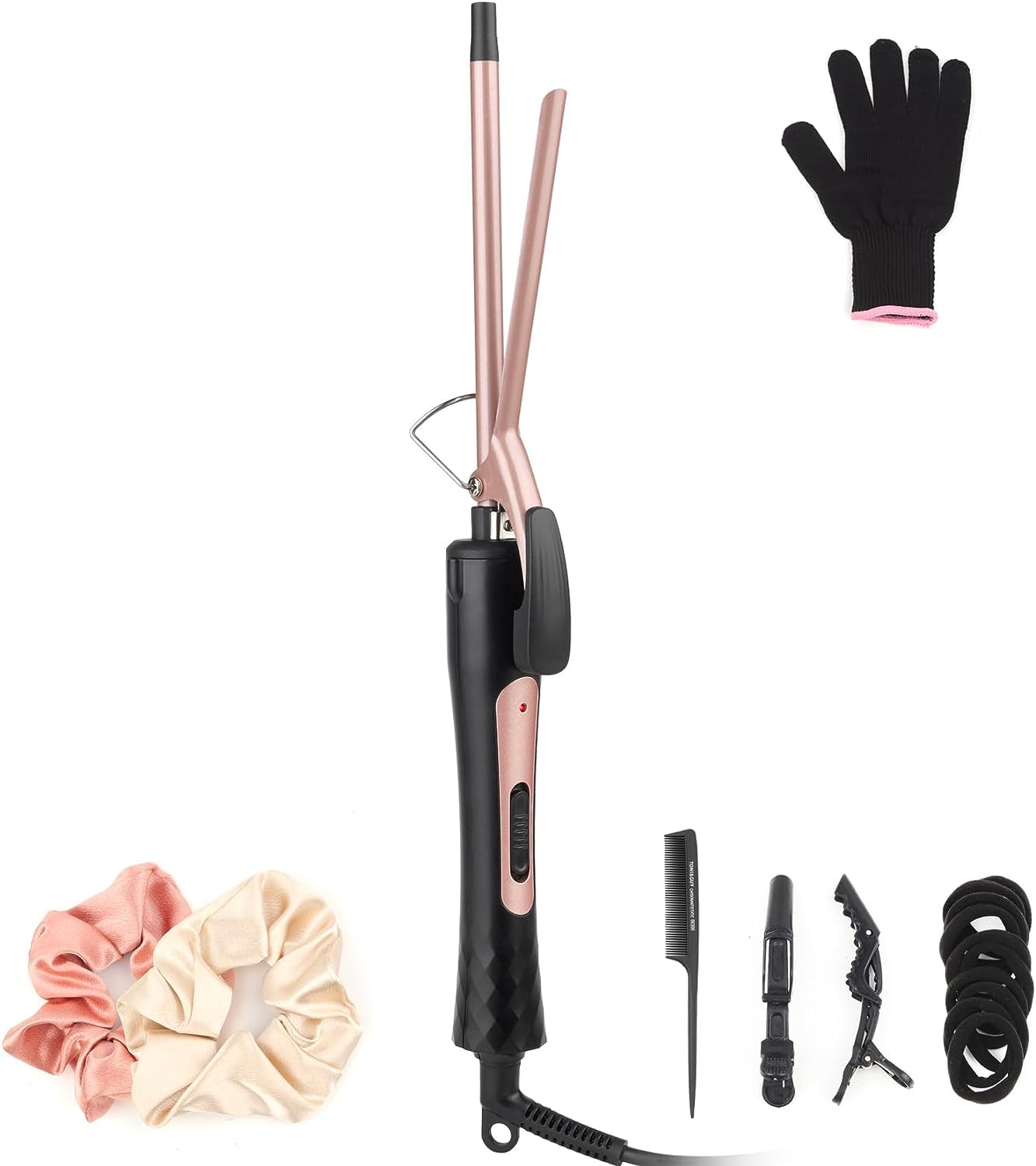 JAETON rizadora 9mm con cilindro cerámico para rizos definidos y duraderos.
