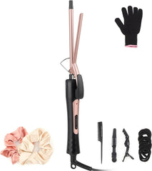 JAETON rizadora 9mm con cilindro cerámico para rizos definidos y duraderos.