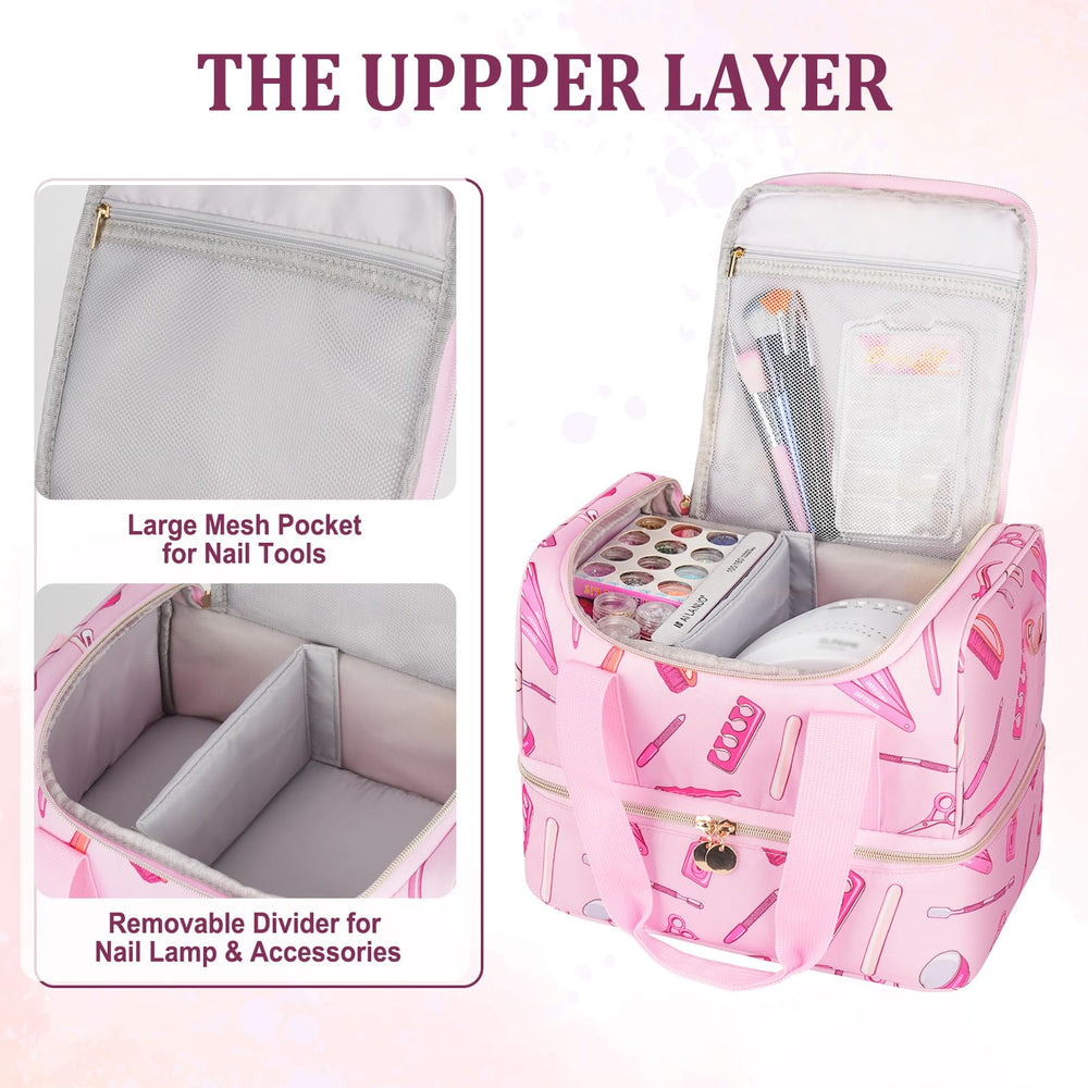Accesorios de uñas de Jaffzora, cepillo y cortauñas para manicura.