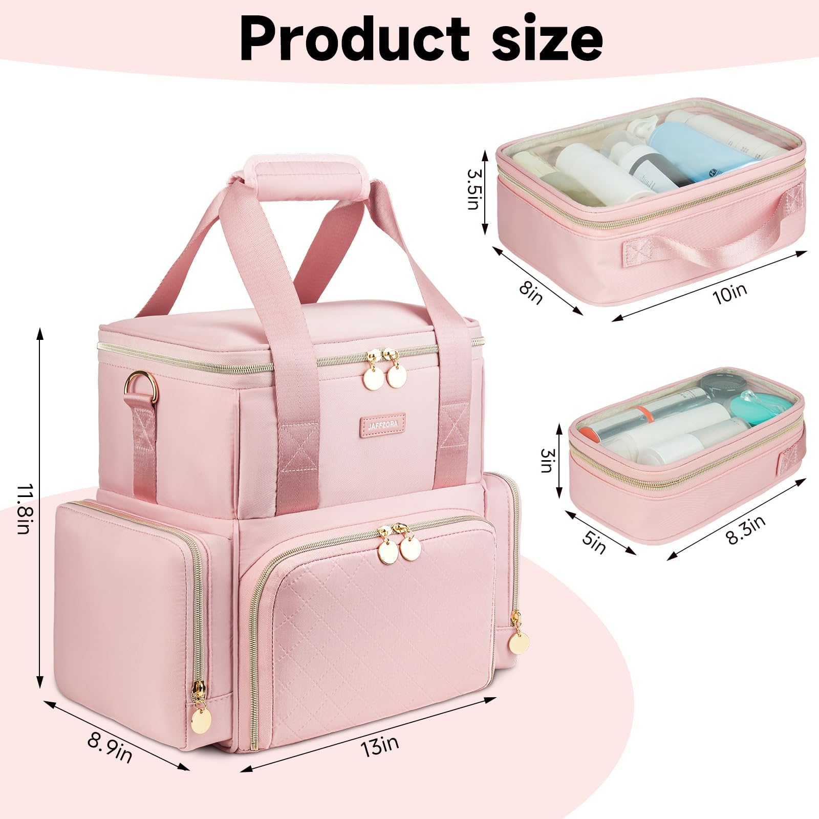 Jaffzora diseño tres formas de llevar, versatilidad para casa o viaje