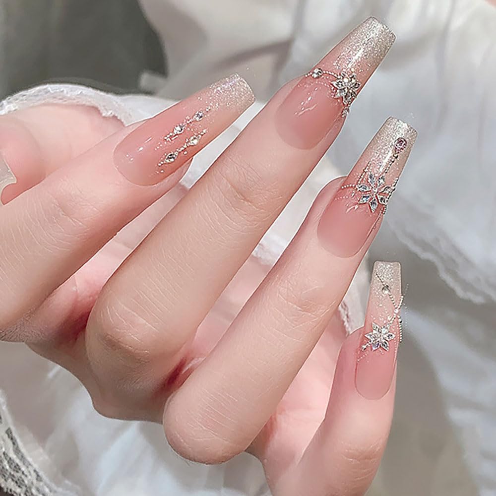 Jaliya brillos finos para detalles de arte de uñas.