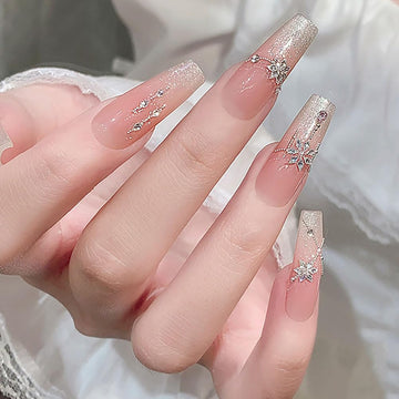 Jaliya brillos finos para detalles de arte de uñas.