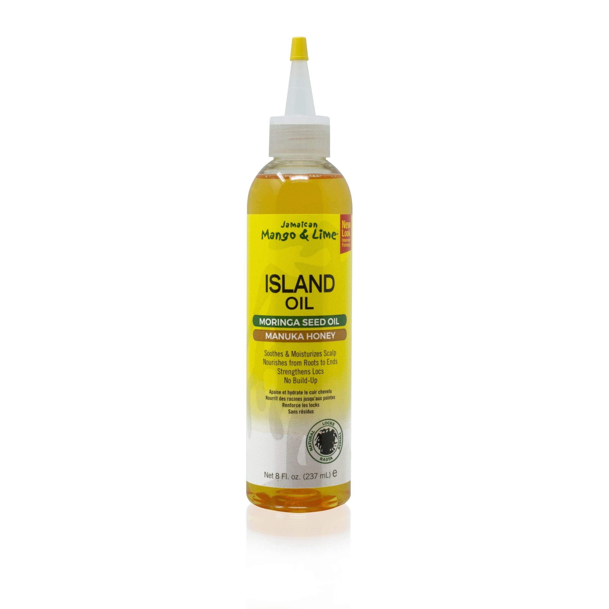 Island Oil de Jamaican Mango Lime para cuero cabelludo sano y cabello nutrido