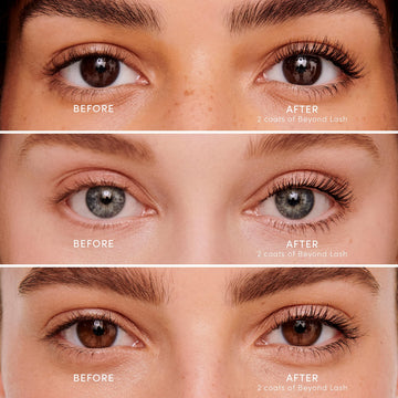 Jane iredale Beyond Lash alarga pestañas para un look más largo.