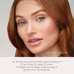 Jane Iredale bronceador uso individual para contornear y dar calidez