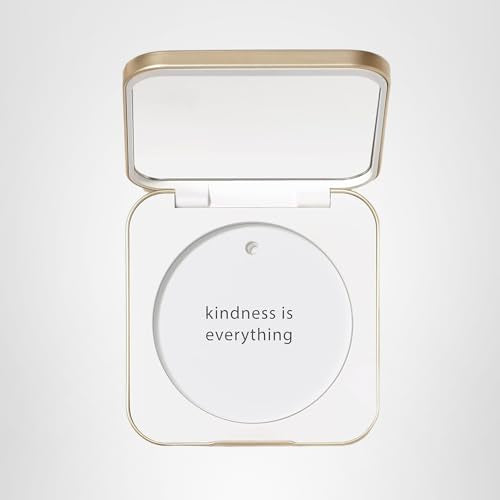 Jane Iredale compacto cierre magnético para asegurar el polvo durante viajes.