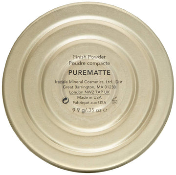 Jane Iredale harina de arroz absorbe grasa para un acabado mate estable.