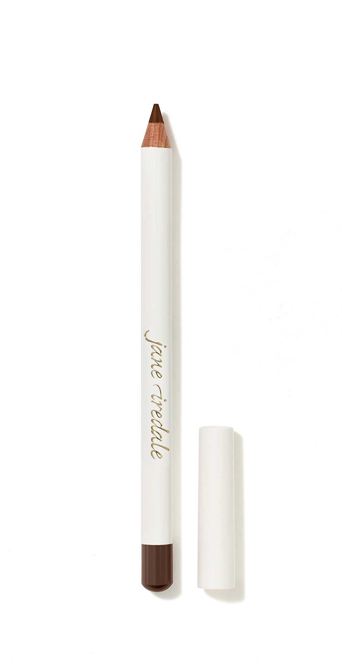Lápiz de ojos Jane Iredale Marrón Básico; aplicación suave para delinear sin irritar.