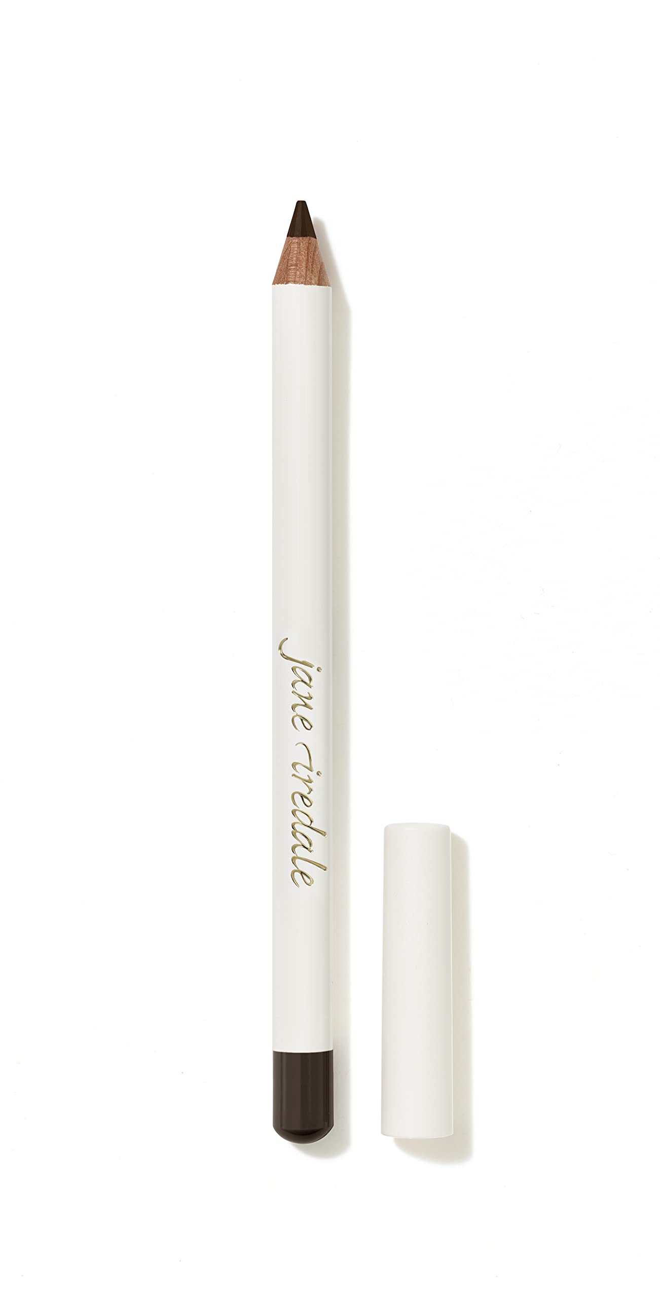 Jane Iredale Lápiz de ojos negro, delineado suave y pigmentos duraderos.