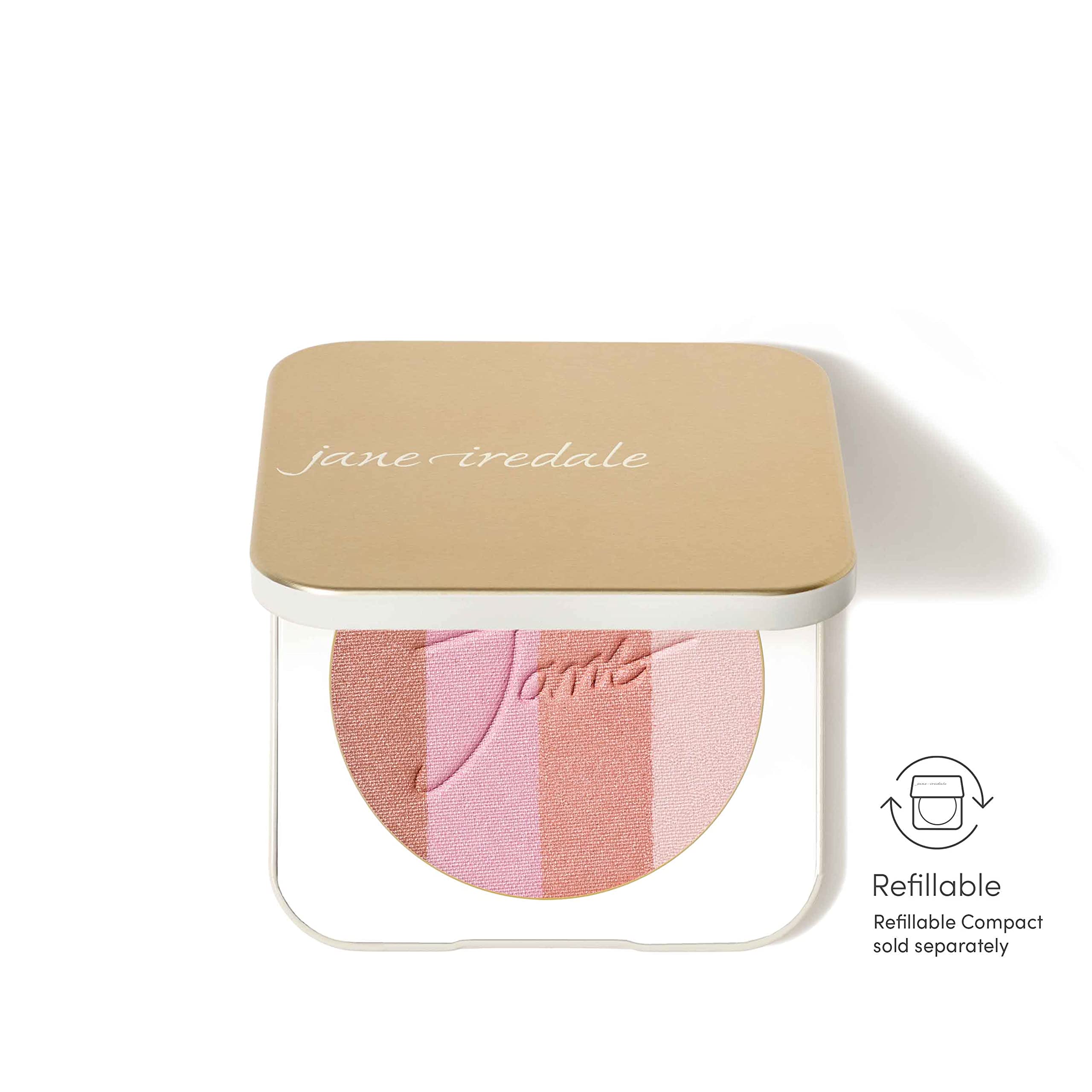 Jane Iredale mezcla de tonos ofrece glow suave para looks diarios