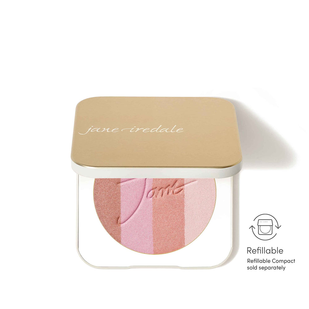 Jane Iredale mezcla de tonos ofrece glow suave para looks diarios