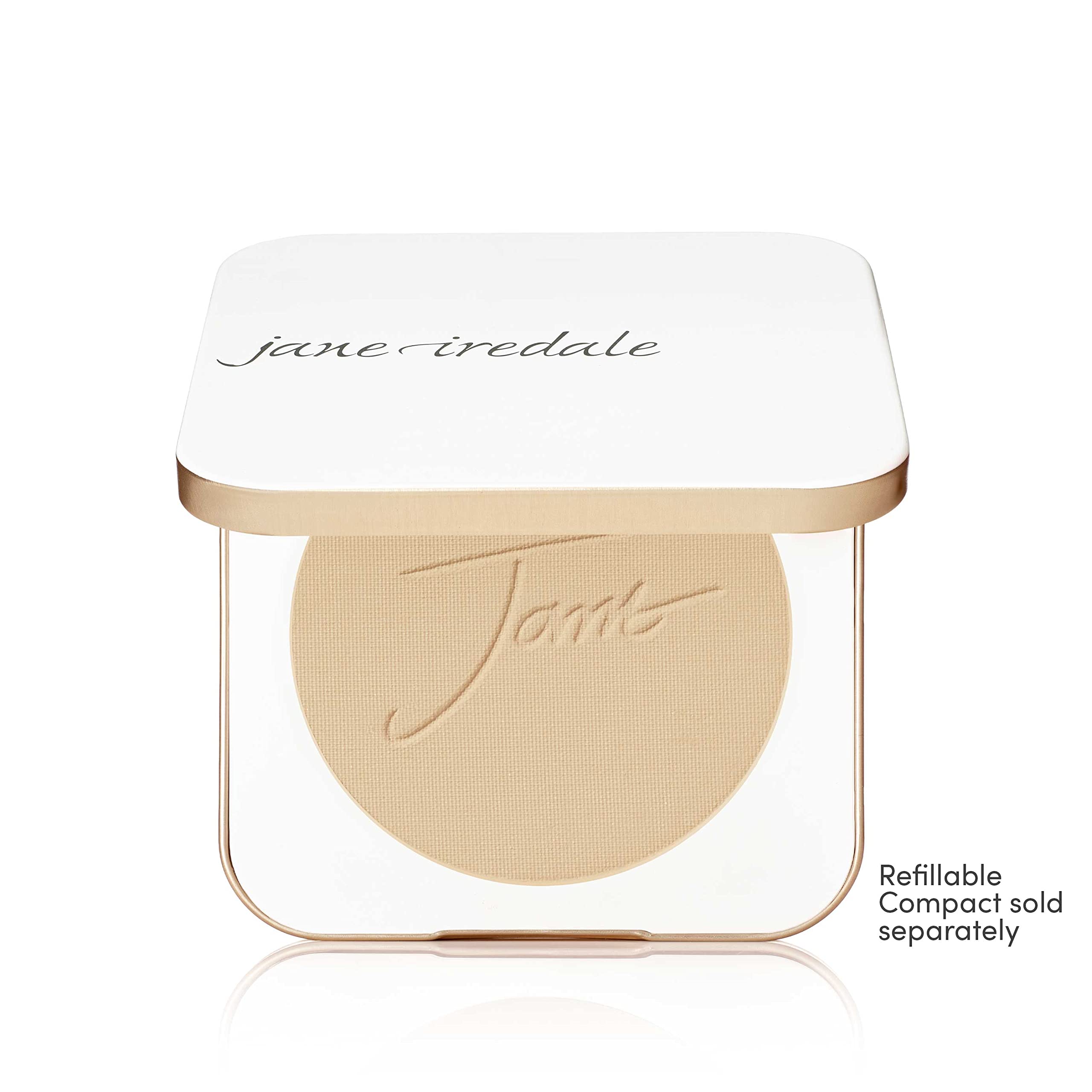 Protección solar de amplio espectro SPF 20 en base mineral Jane Iredale para piel protegida.