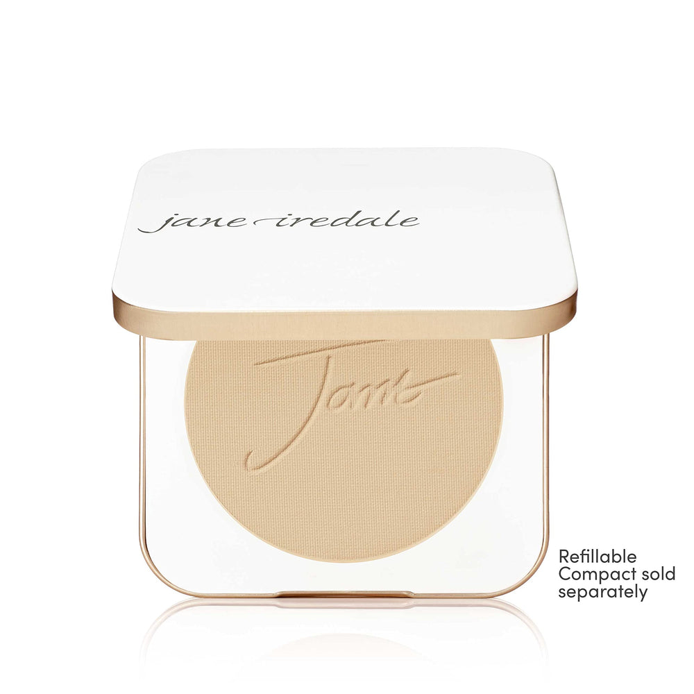 Protección solar de amplio espectro SPF 20 en base mineral Jane Iredale para piel protegida.