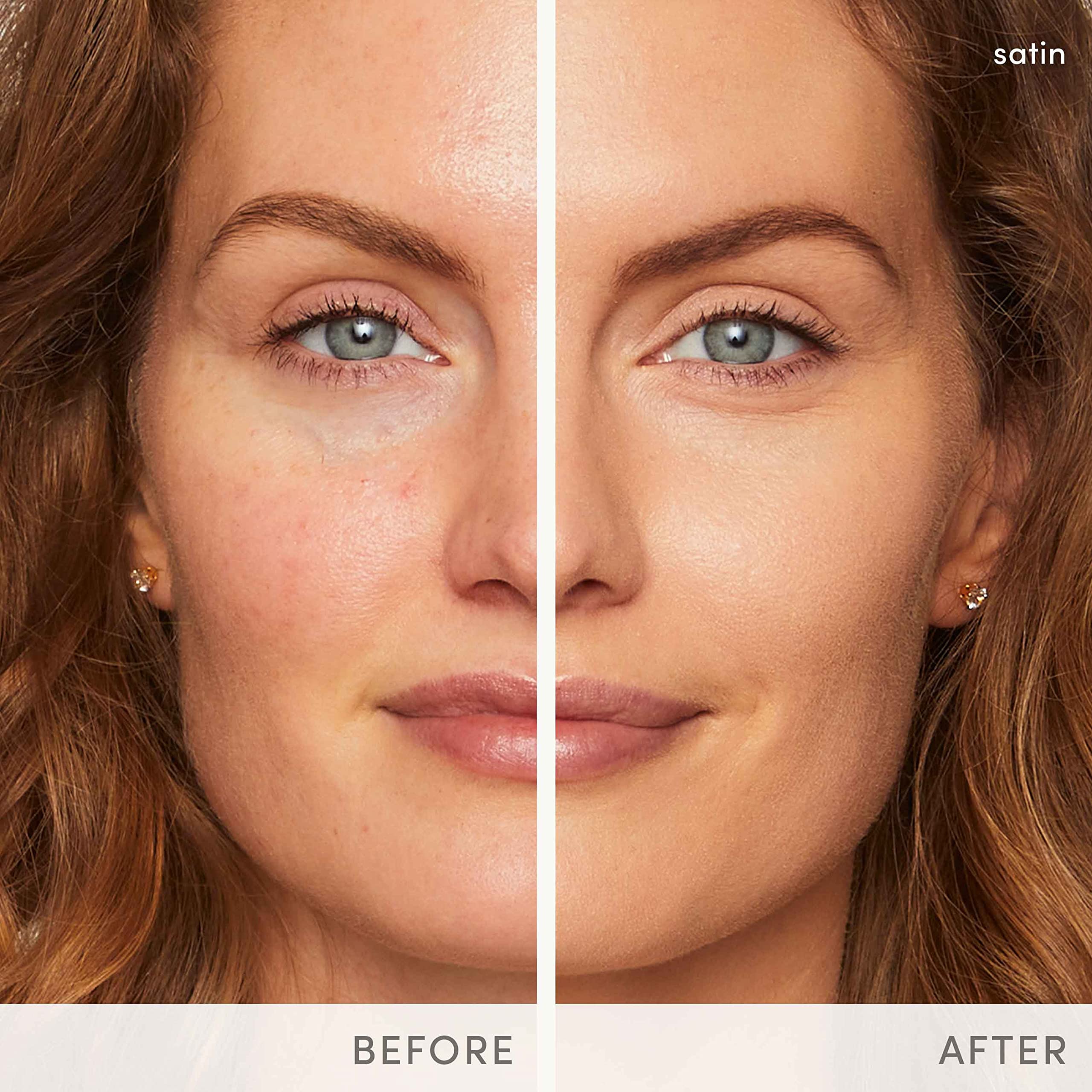 Jane Iredale PurePressed Base Cobertura Mate: acabado mate con cobertura suave.