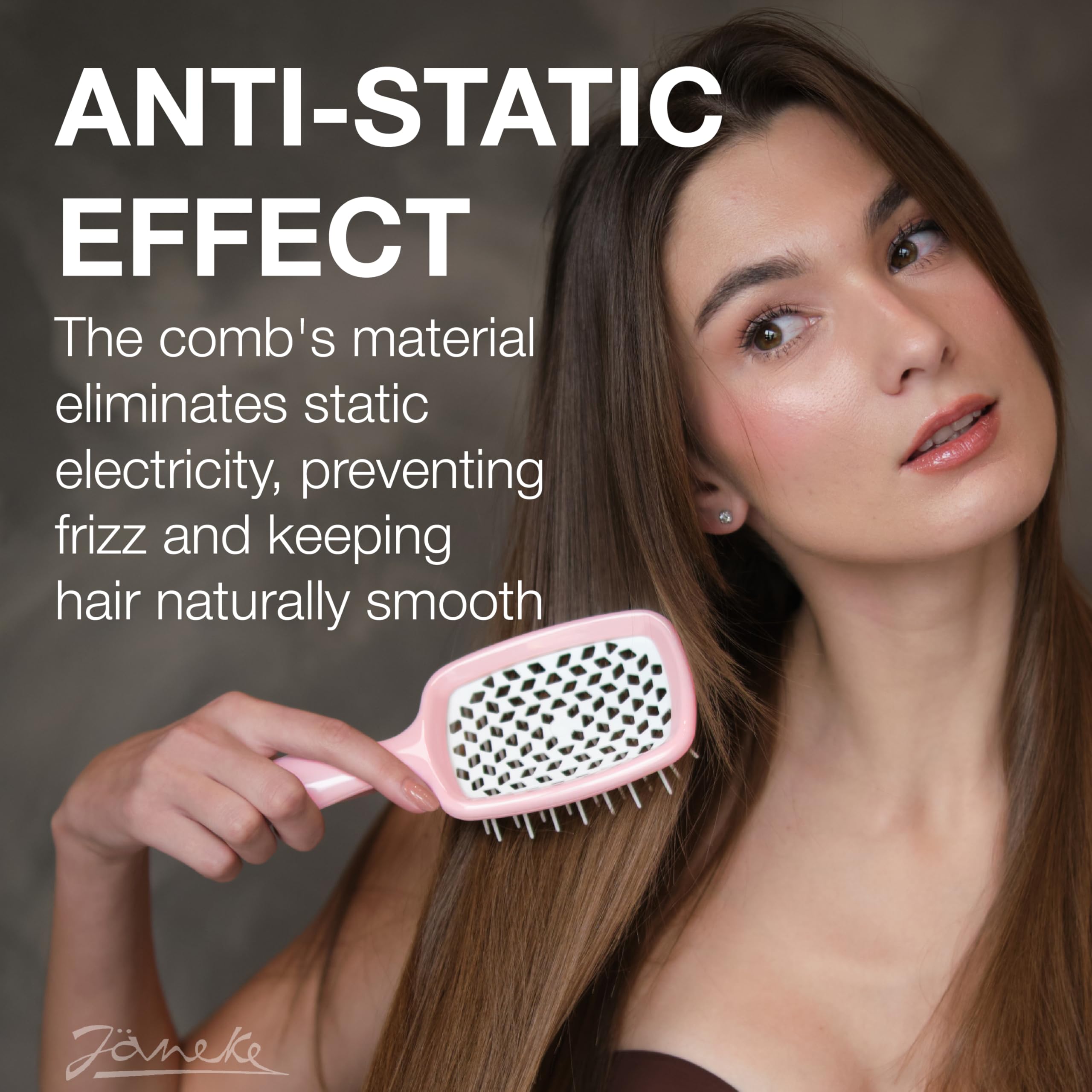 Jänenke Superbrush agarre ergonómico para controlar el cepillado diario.