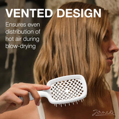 Janeke Superbrush design nid-dabeille ventillé, circulation d’air rapide