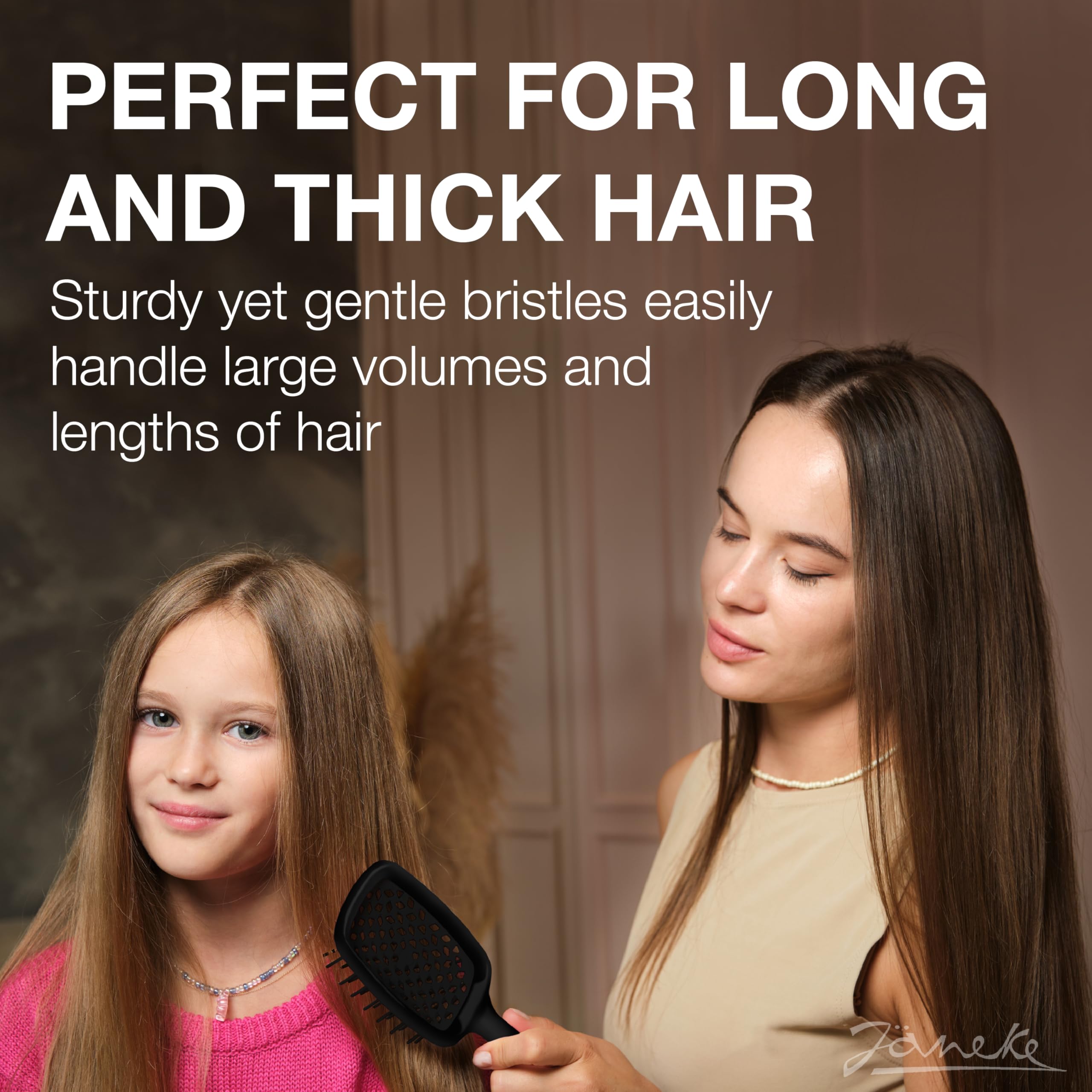 Janeke Superbrush usage quotidien pour un brushing fluide