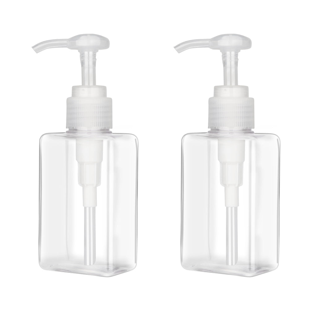 Dispensadores Jansburg de bomba de 100 ml en 2 pack para uso diario y viajes.