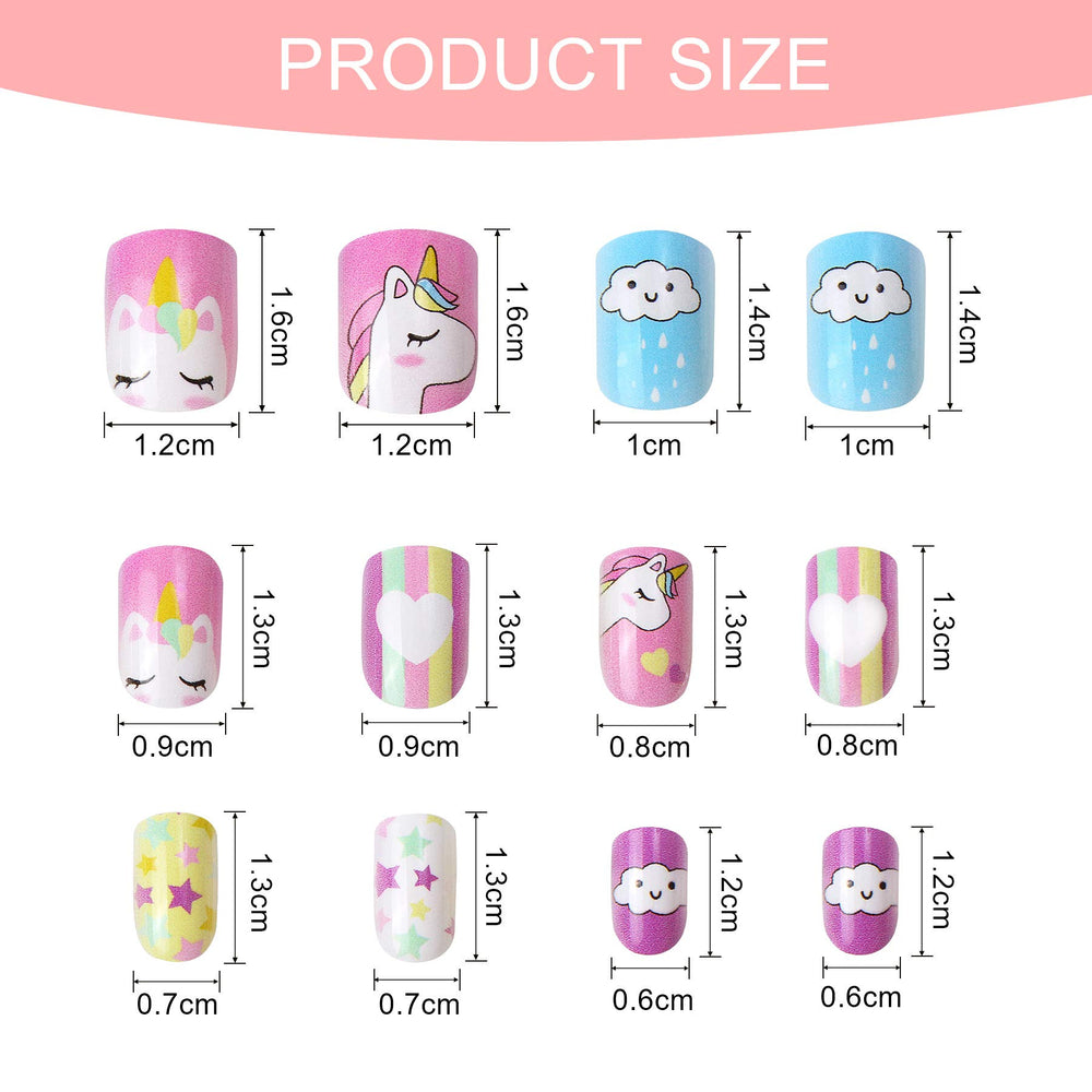 Uñas JANYUN con gel preaplicado para aplicación rápida y limpia