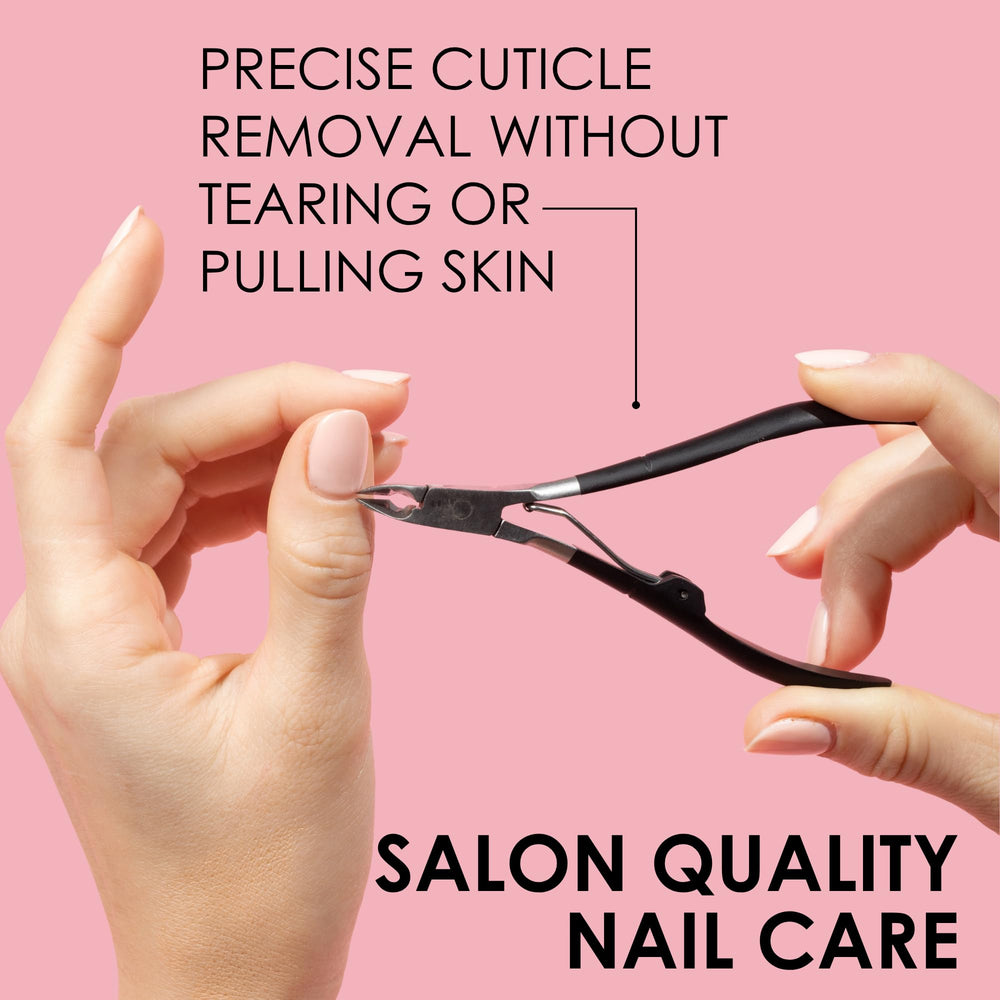 JAPONESQUE Cuticle Nipper Soft Touch ideal para uso doméstico o profesional