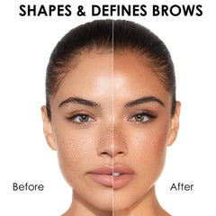 Japonesque para definir cejas con acabado oro rosa.