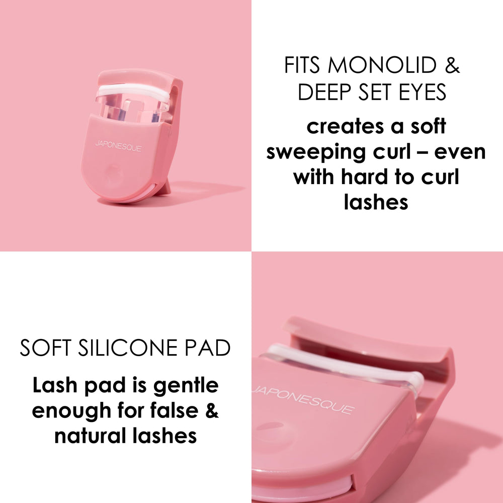 Diseño ergonómico de JAPONESQUE para rizos precisos y cómodos