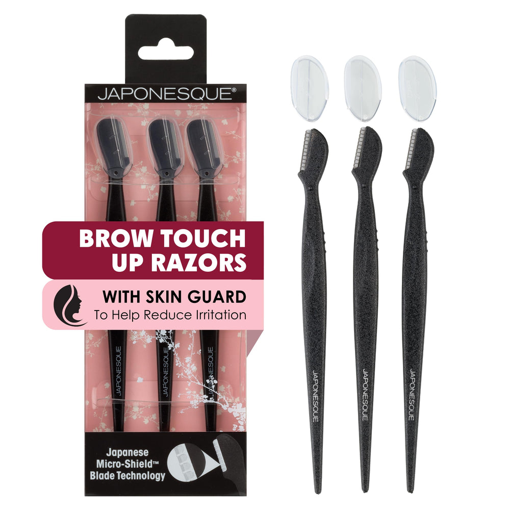 Navaja Japonesque para retoque de cejas y rostro con corte preciso.
