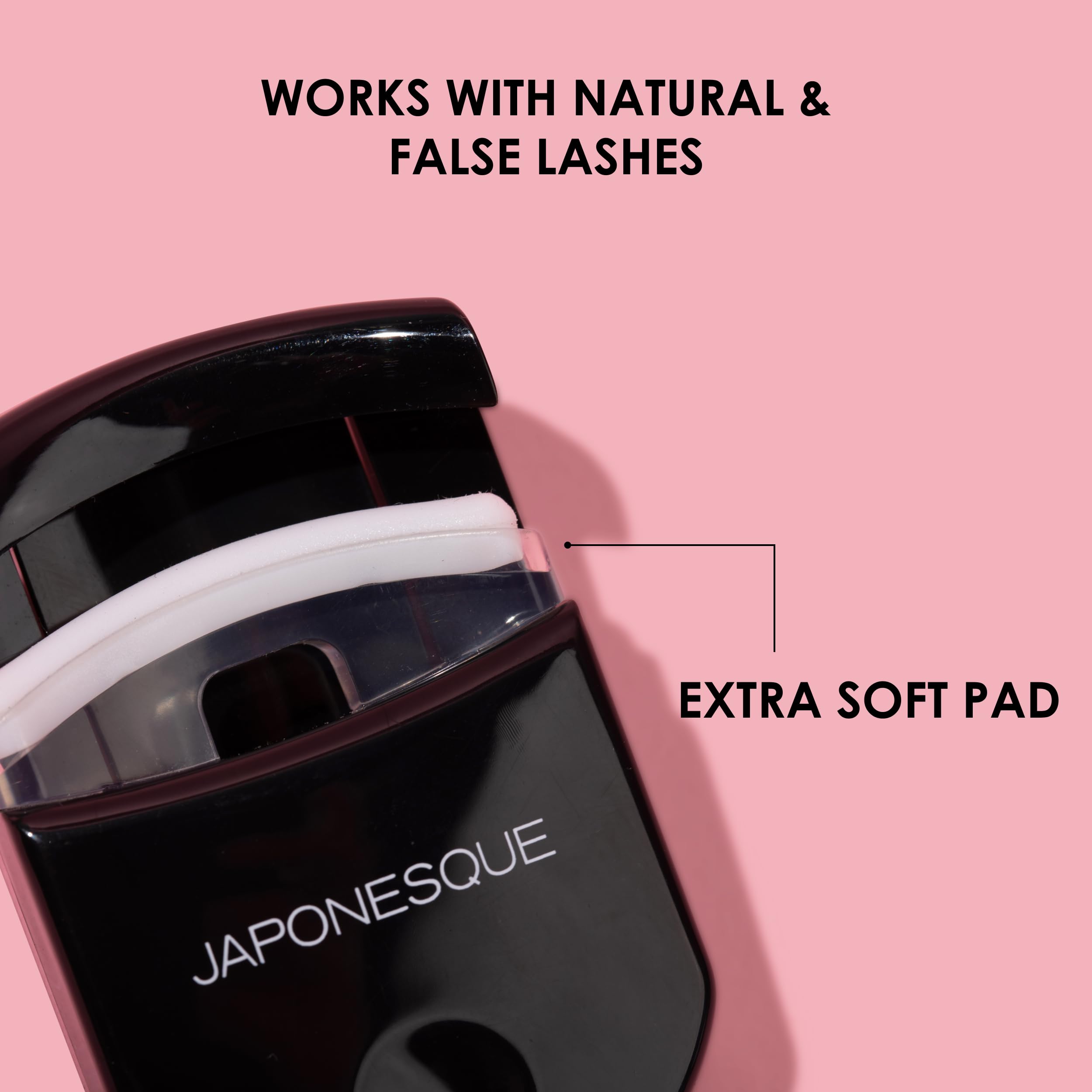 Rizador JAPONESQUE diseño ergonómico: agarre cómodo para un rizado suave.
